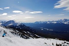 19 Skiing Lake Louise From Top Of The World Chairlift With Lipalian Mountain, Mount Assiniboine, Storm Mountain, Mount Bell, Panorama Peak, Quadra Mountain, Mount Fry and Tower Of Babel.jpg